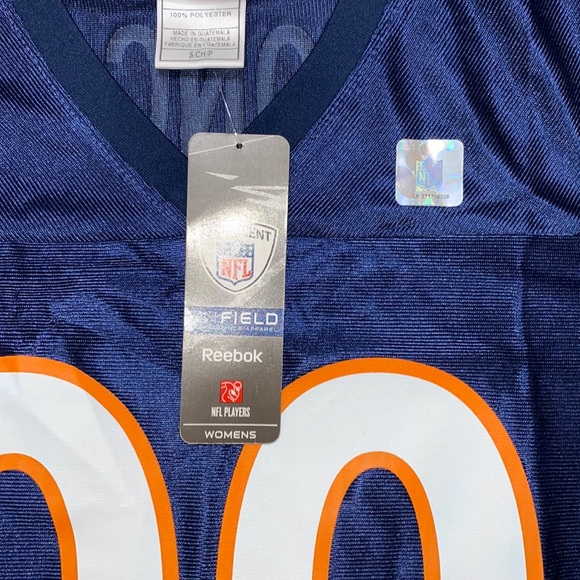 NWT 🏈 NFL Team Apparel Women’s Denver Jersey Tee Shirt Size Small 💙🧡 - Picture 8 of 14